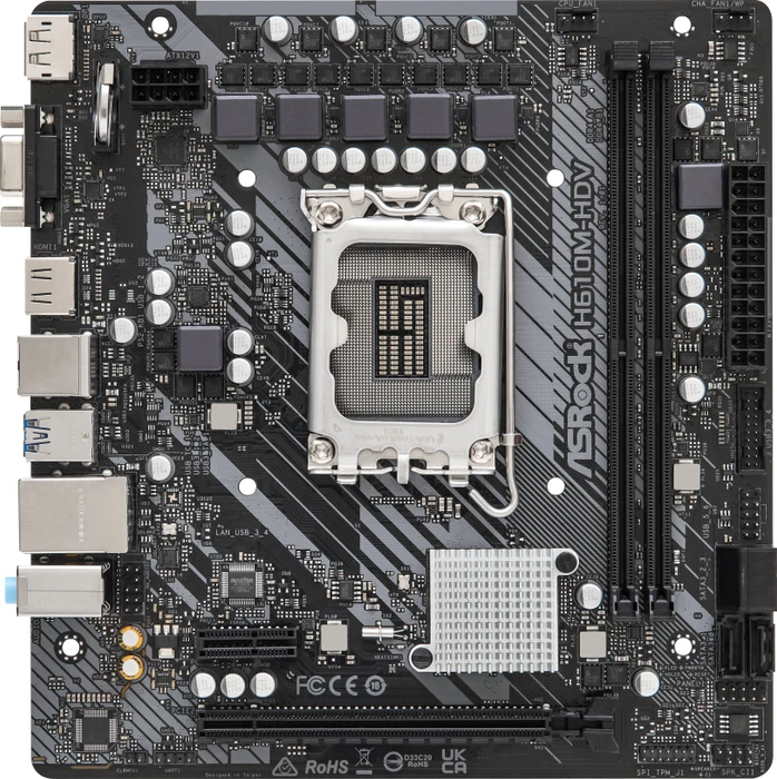ASRock H610M-HDV (Intel 1700)