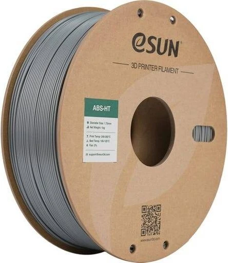 eSUN ABS-HT, Light Grey, Spule, 1.75mm, 1.00kg