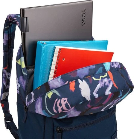 Case Logic Commence Rucksack 15.6", Sketch Floral Dress Blue