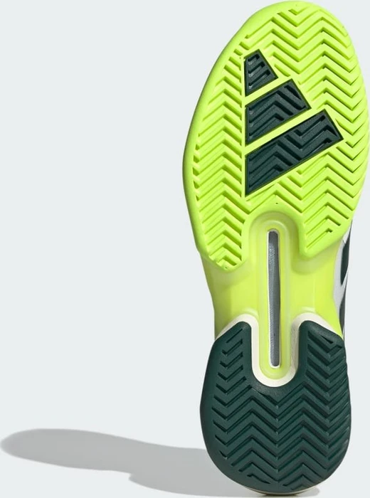 adidas Adizero Ubersonic 5 cloud white/aurora ivy/lucid lemon (Herren)
