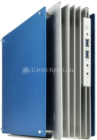 In Win H-Frame Mini blau, Glasfenster, Mini-ITX, 180W proprietär