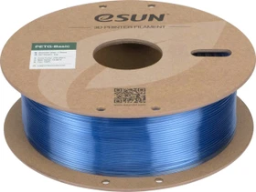 eSUN 3D PETG, Translucent Light Blue, Spule, 1.75mm, 1.00kg