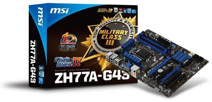 MSI ZH77A-G43 (Intel 1155)