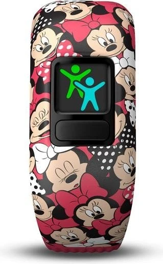 Garmin vivofit jr. 2 Disney Minnie Mouse Aktivitäts-Tracker elastisch