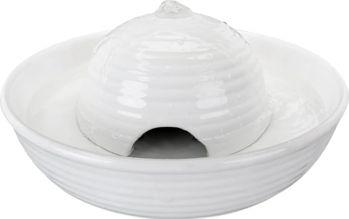 Trixie Vital Flow Keramik Trinkbrunnen, 800ml, weiß