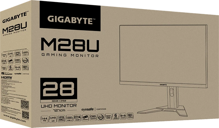 GIGABYTE M28U, 28"