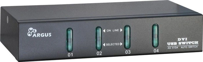 Inter-Tech Argus KVM-AS-41DA, 4-fach