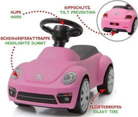 Jamara VW Beetle pink