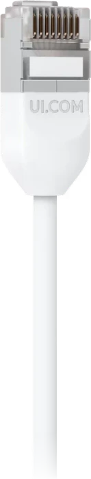 Ubiquiti UniFi Premium Patchkabel Outdoor, Cat6a, RJ-45/RJ-45, 12m, weiß