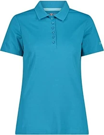 CMP Einfarbiges Pique Poloshirt kurzarm hawaian (Damen)