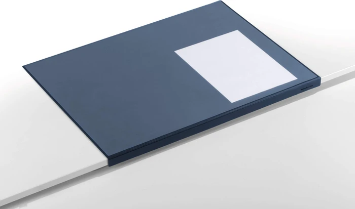 Durable 7293 Schreibunterlage mit Kantenschutz, blau