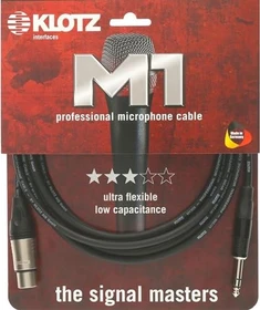 Klotz M1 XLRf/TRS 1.0m