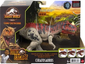 Mattel Jurassic World - Brüll-Attacke Ceratosaurus
