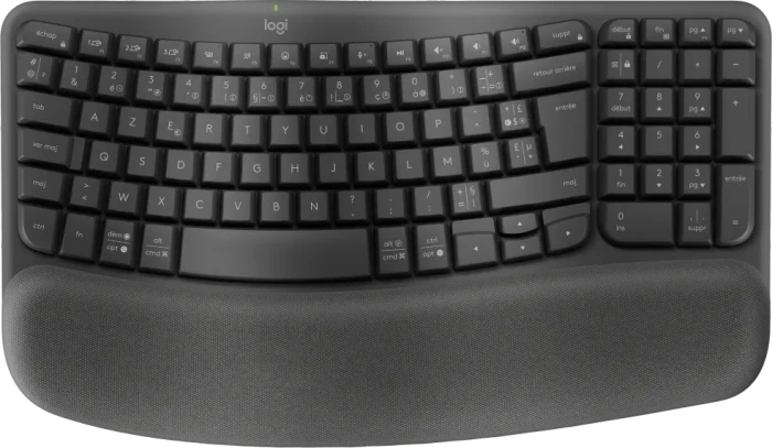 Logitech Wave Keys, Grafit, Logi Bolt, USB/Bluetooth, FR
