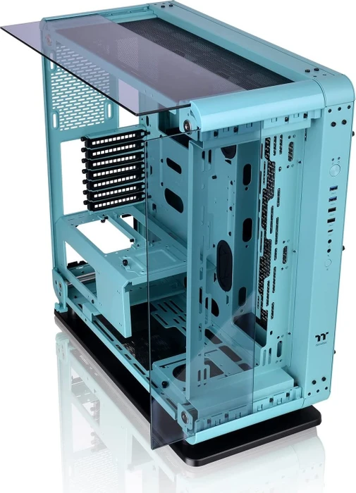 Thermaltake Core P6 TG Turquoise, Glasfenster