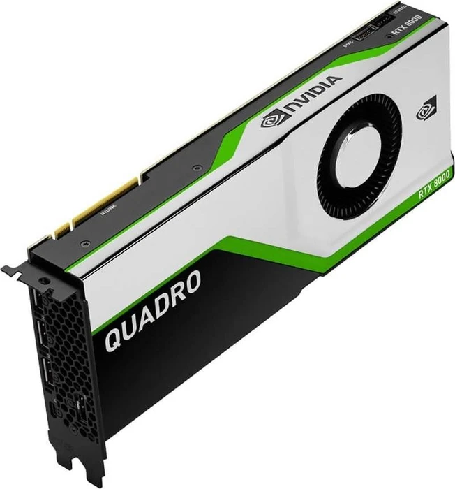 NVIDIA Quadro RTX 8000, 48GB GDDR6, USB-C, 4x DP