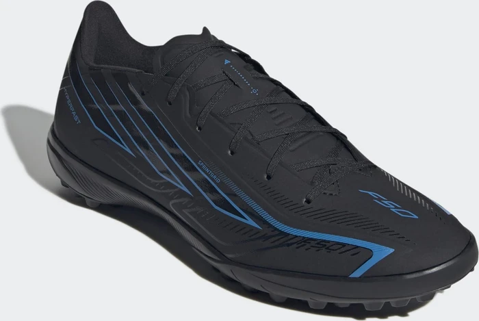 adidas F50 Hyperfast League TF core black/lucid ray blue