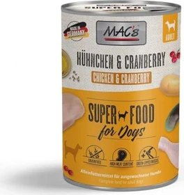 MAC's Dog Hühnchen und Cranberry, 2.40kg (6x 400g)
