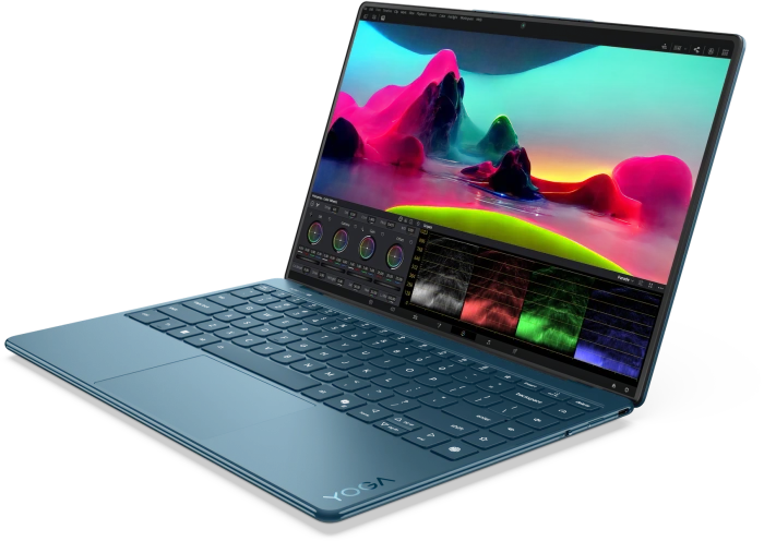 Lenovo Yoga Slim 9 14ILL10, Tidal Teal, Core Ultra 7 258V, 32GB RAM, 1TB SSD, DE