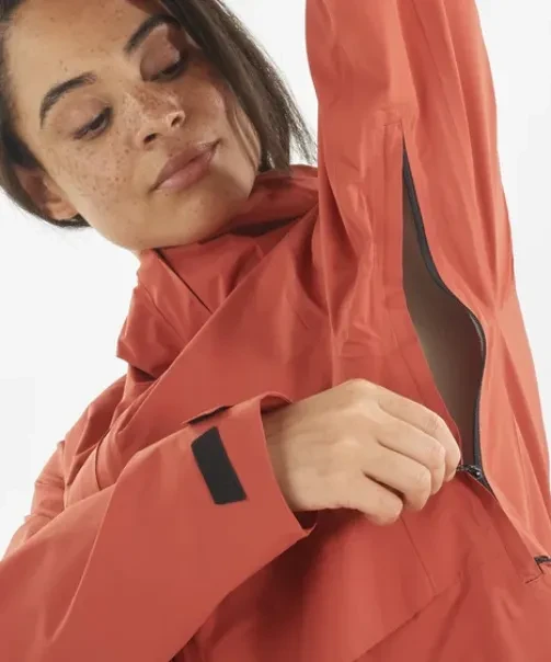Salomon Outerpath Pro 2.5L Funktionsjacke tandoori spice (Damen)