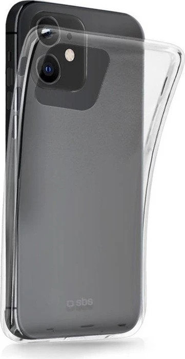 SBS Mobile Skinny Cover für Apple iPhone 12 Mini transparent