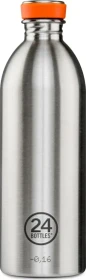 24Bottles Urban Color and Pattern Trinkflasche 1l brushed steel
