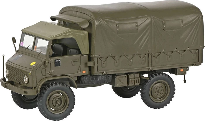 Schuco Unimog 404 S oliv