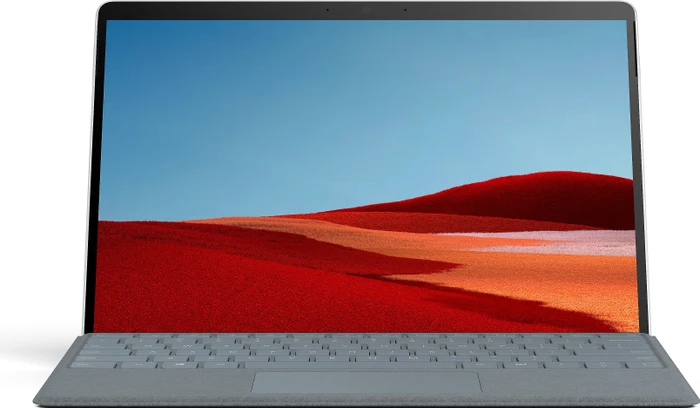 Microsoft Surface Pro X, Platin, SQ2, 16GB RAM, 512GB, LTE, Surface Pro X Signature Keyboard Eisblau, Surface Slim Pen Bundle