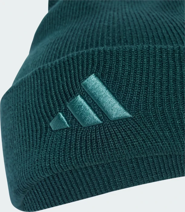 adidas New Logo Cuff Beanie aurora ivy/preloved teal