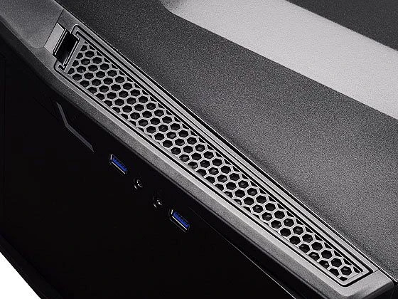 SilverStone Precision PS10 schwarz, schallgedämmt