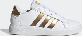 adidas Grand Court Sustainable Lace cloud white/matte gold (Junior)