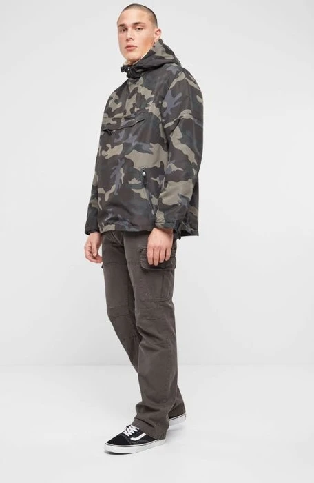 Brandit Windbreaker Sherpa Anorak darkcamo (Herren)