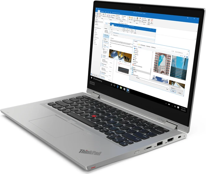 Lenovo ThinkPad L13 Yoga, silber, Core i5-10210U, 8GB RAM, 256GB SSD, DE