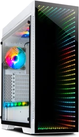 Inter-Tech X-908 Infini2, weiß, Glasfenster (88881339)
