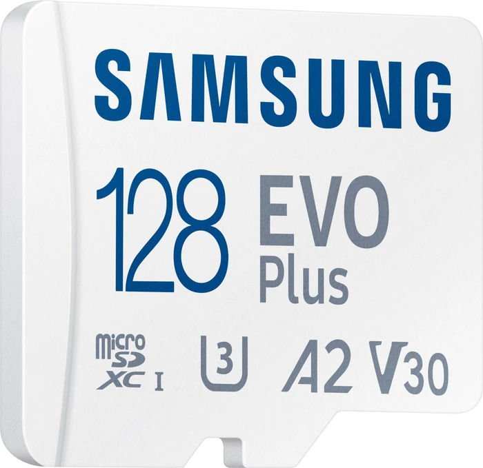 Samsung EVO Plus 2021 R130 128GB Kit, UHS-I U3, A2, Class 10