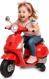 Jamara Ride-on Vespa GTS 125 rot