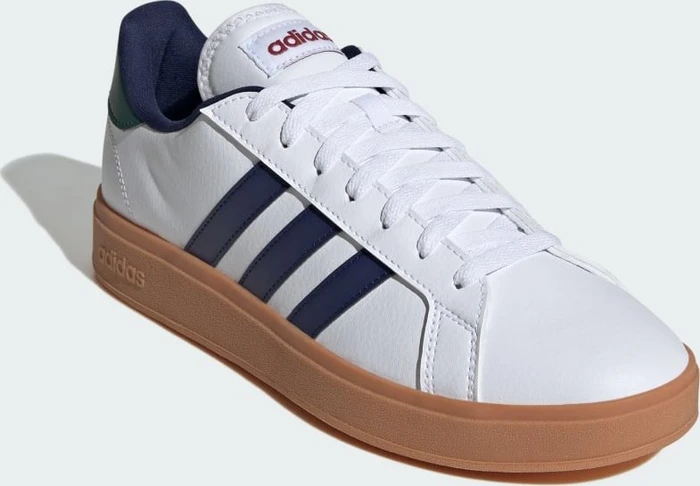 adidas Grand Court TD Lifestyle Court Casual cloud white/dark blue/collegiate green (Herren)