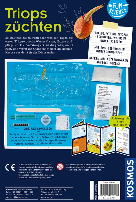 Kosmos Fun Science Triops züchten