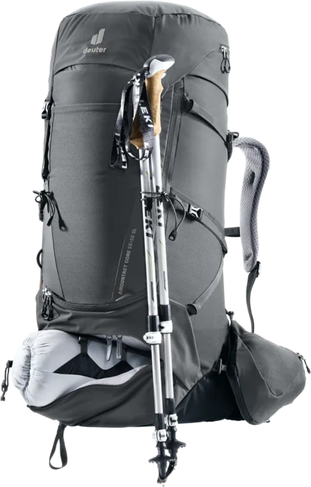 Deuter Aircontact Core 55+10 SL graphite/black (Damen)