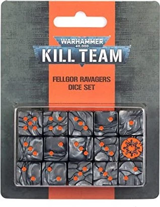 Games Workshop Warhammer 40.000 Kill Team - Würfelset: Feligor Ravager