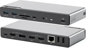 Alogic DV4 Universal Quad Display Docking Station, USB-C 3.0 [Buchse] (DUCDV4)