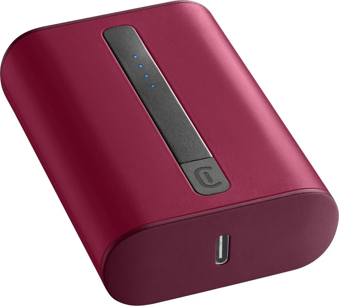Cellularline Powerbank Thunder 10000 rot