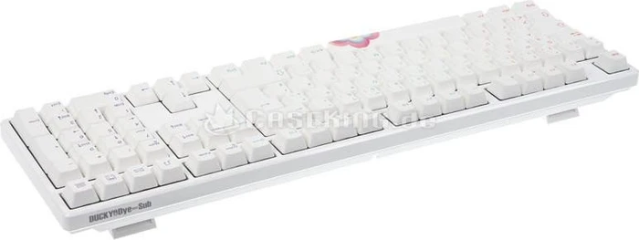 Ducky One Rainbow PBT weiß, MX BROWN, USB, DE