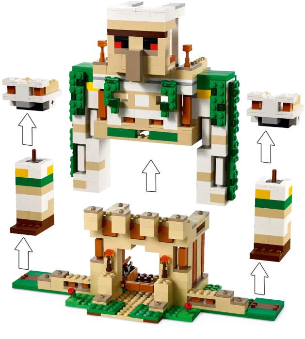LEGO Minecraft - Die Eisengolem-Festung
