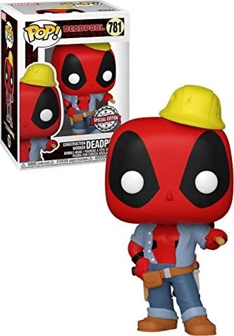FunKo Pop! - Marvel Deadpool - Construction Worker Deadpool