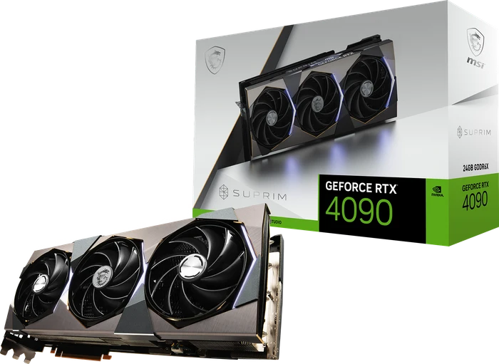 MSI GeForce RTX 4090 Suprim 24G, 24GB GDDR6X, HDMI, 3x DP
