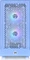 Thermaltake Ceres 330 TG ARGB Hydrangea Blue, blau, Glasfenster Vorschaubild