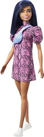 Mattel Barbie - Fashionistas Barbie im Schlangenmuster Kleid