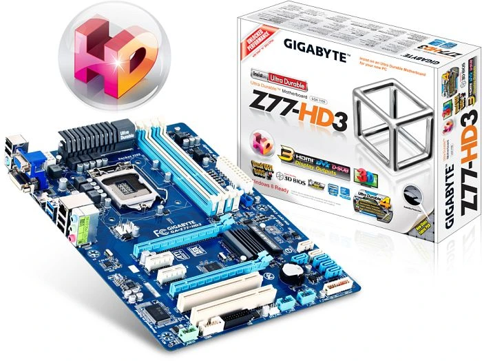 GIGABYTE GA-Z77-HD3 (Intel 1155)
