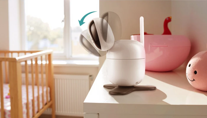 Motorola PIP1710 Connect mit Krippenhalterung Video-Babyphone